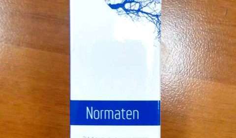 Фото упаковки с шипучими таблетками Норматен